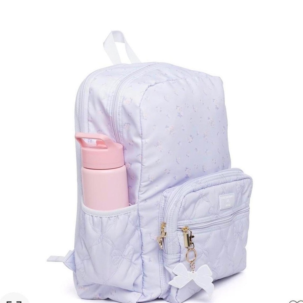 Love Shack Fancy x Target Yoobi Ribbon Rosa Ditsy Backpack Sterling Blooming NWT